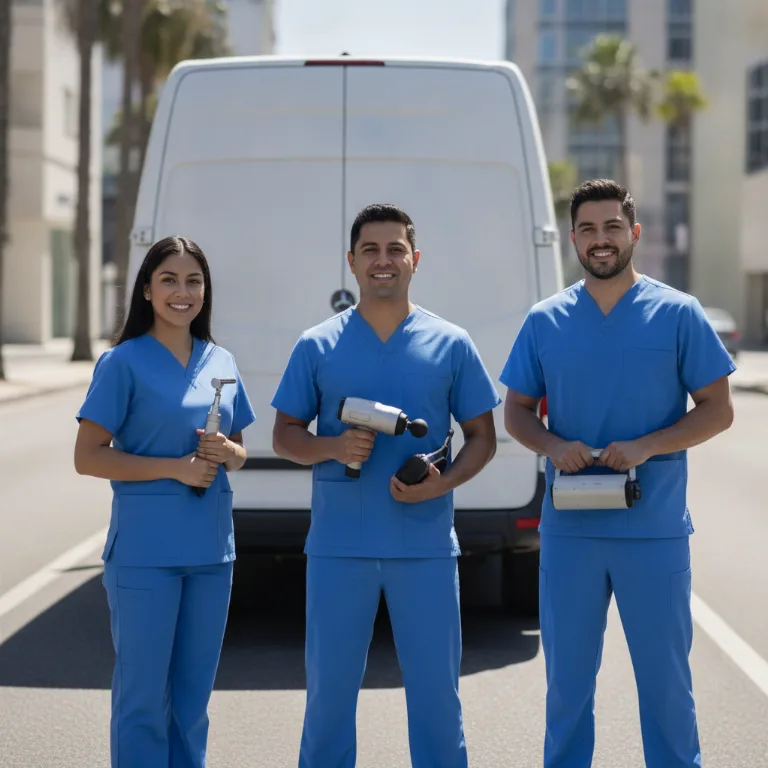Quiropráctico equipo en Heroica Matamoros